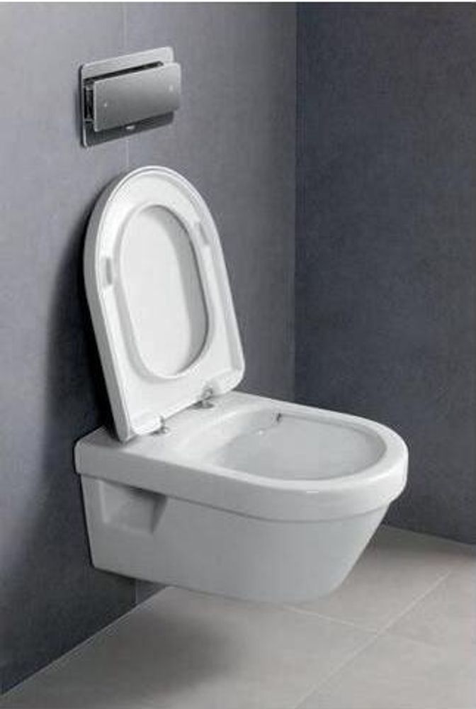 Villeroy & Boch Omnia architectura Tiefsplklosett wasserrandlos Combi-Pack 370x503mm Weiß Alpin - 5684HR01