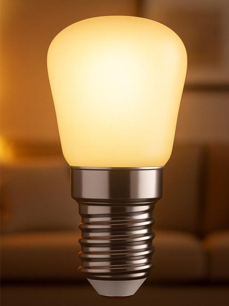 10 x LED Leuchtmittel T26 Röhre Kühlschrank 2W = 16W E14 matt 180lm 2700K warmweiß