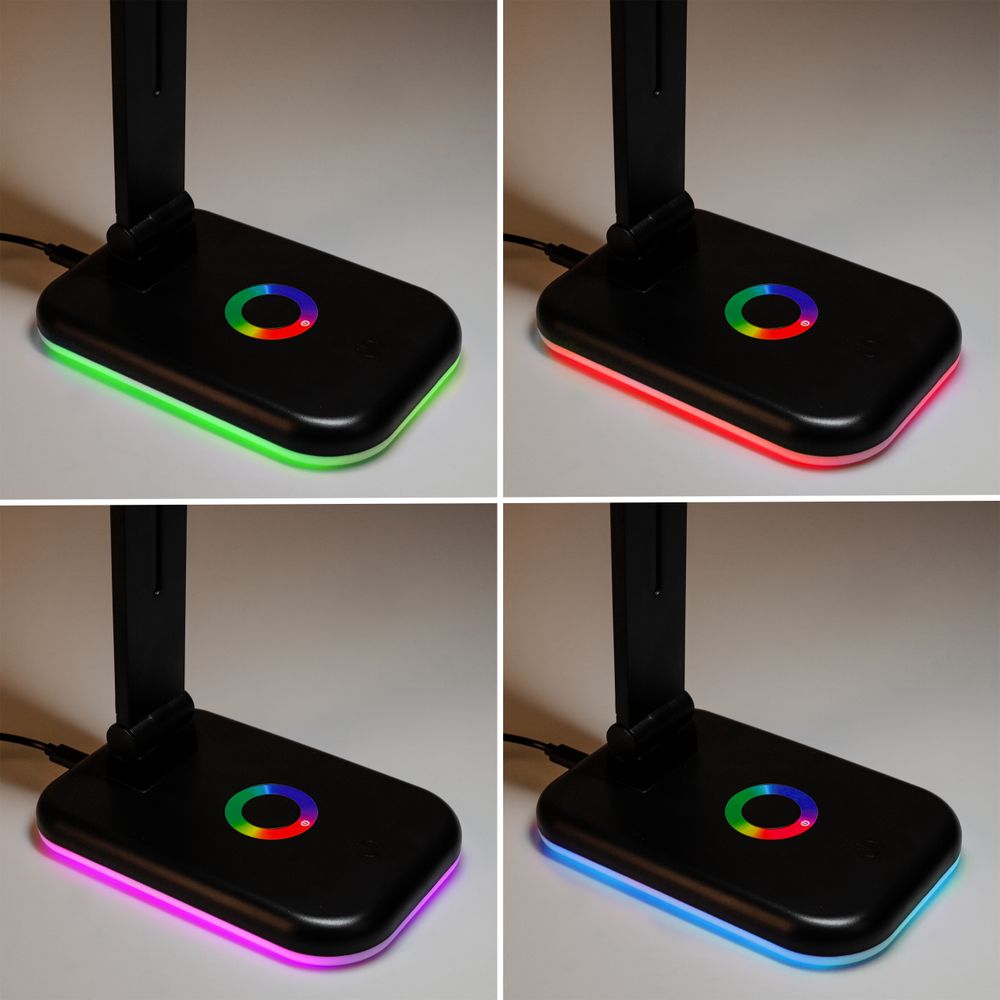 RGB-Sockel Lampe, Ambiente-Farben, versch. Farbvarianten.