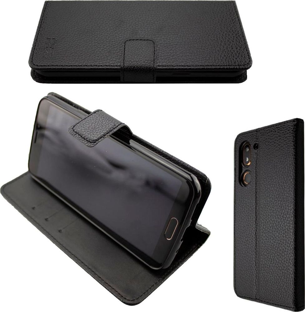 caseroxx Handy Hülle Tasche kompatibel mit Doro 8080 / 8062 Bookstyle-Case Wallet Case – Frontalansicht