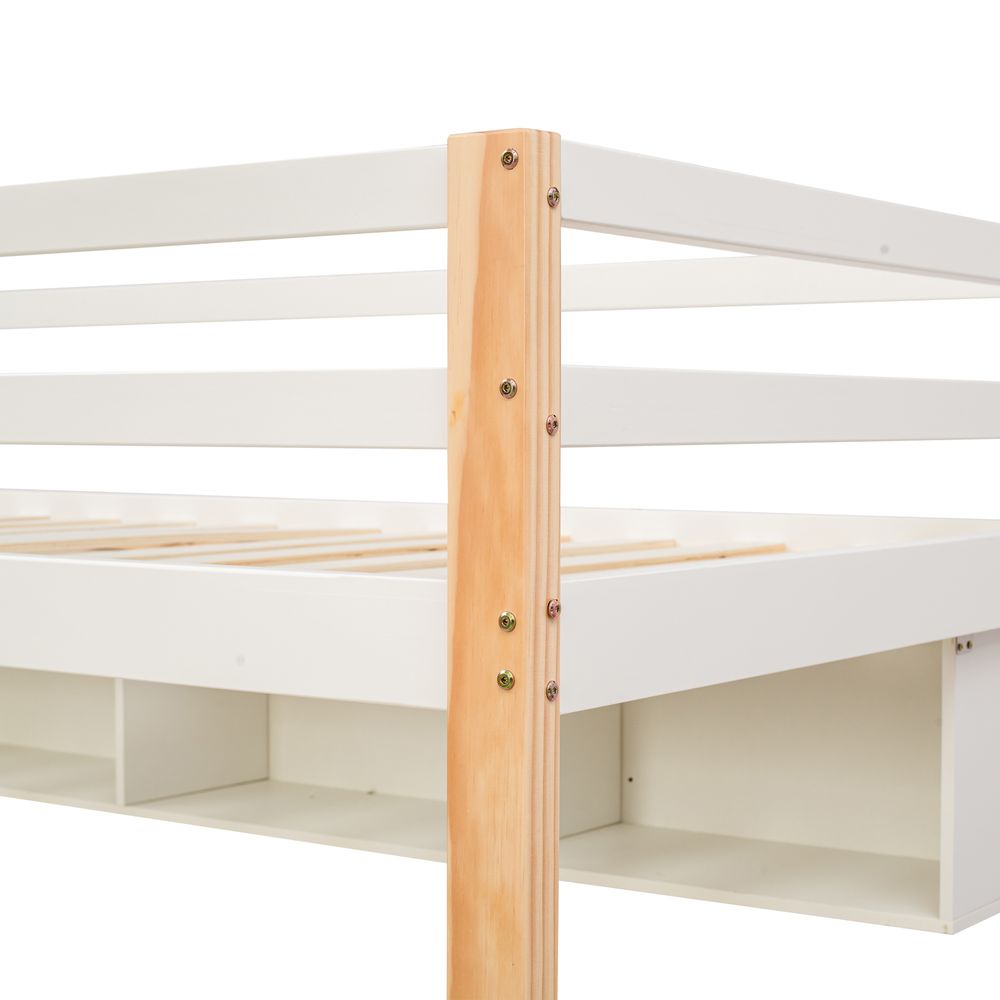 Etagenbett mit Rausfallschutz