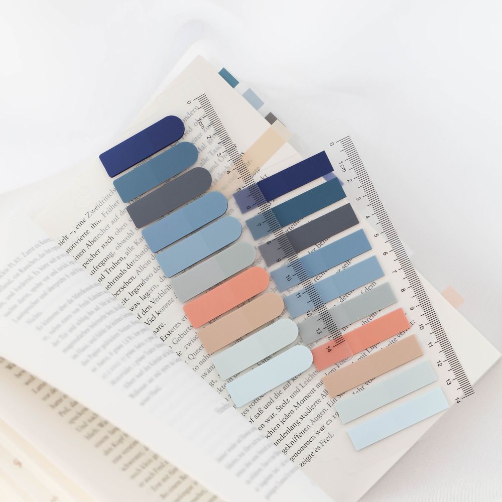 Turquoise Sticky Note Ordinate-Turquoise Sticky Notes | Sticky Tabs | Haftnotizen