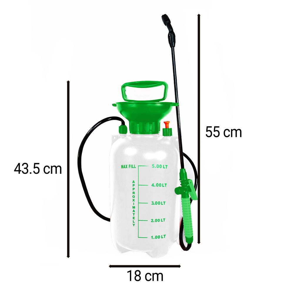 Sprhgert 5L Unkrautspritz Drucksprher Pumpsprher