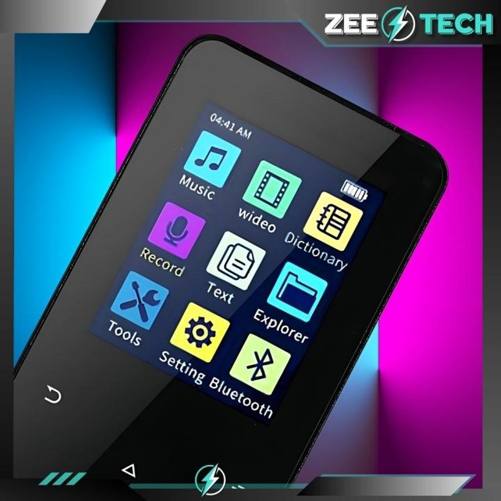 Mp3/Mp4-Player 16Gb Bluetooth Lautsprecher Radio Rekorder Leser Kopfhörer