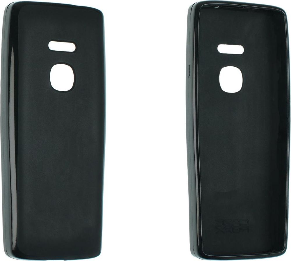 caseroxx Schutz-Hülle TPU-Hülle kompatibel mit Nokia 8210 4G, Gummi Handy Tasche schwarz
