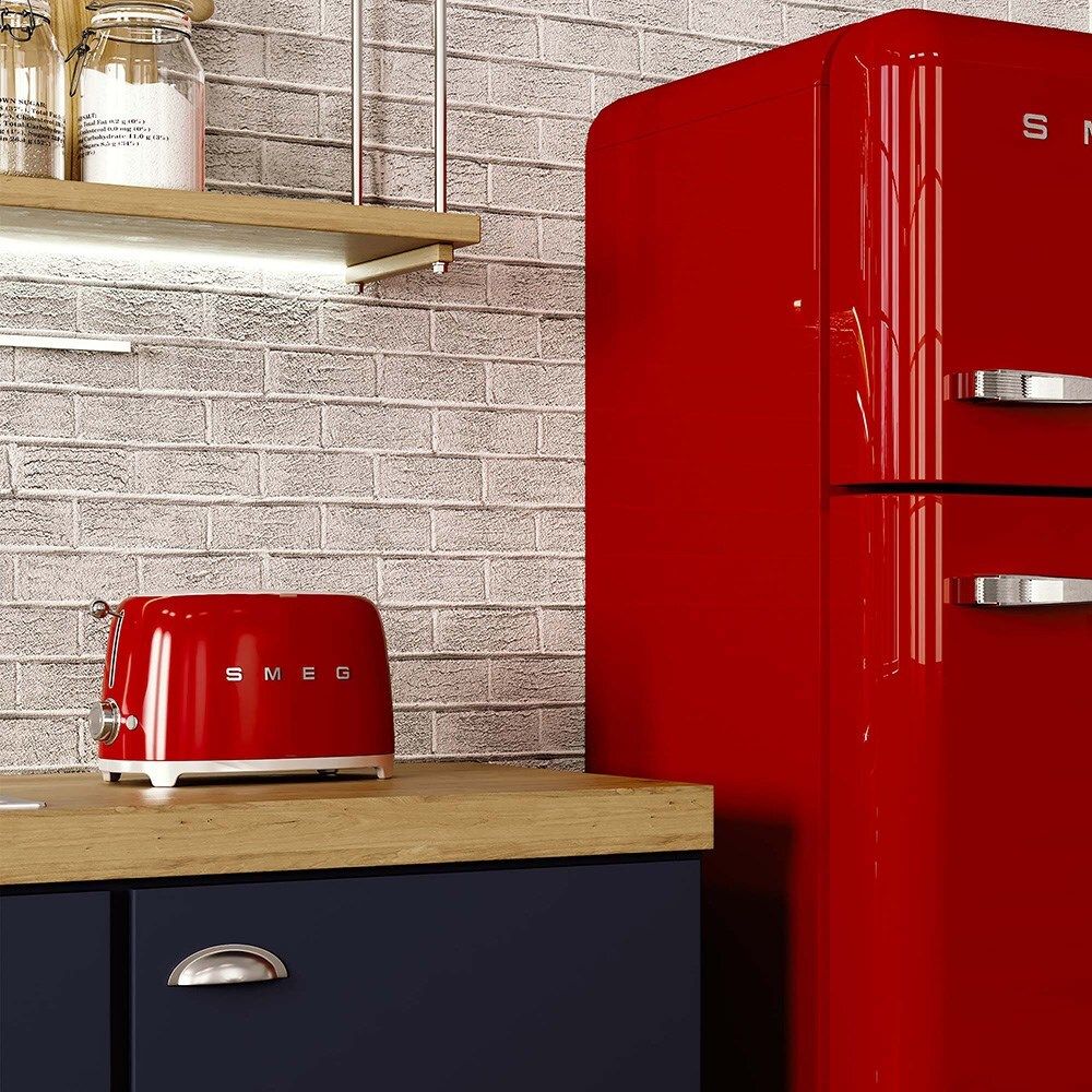 SMEG TSF01RDEU Toaster 2 Scheiben Rot