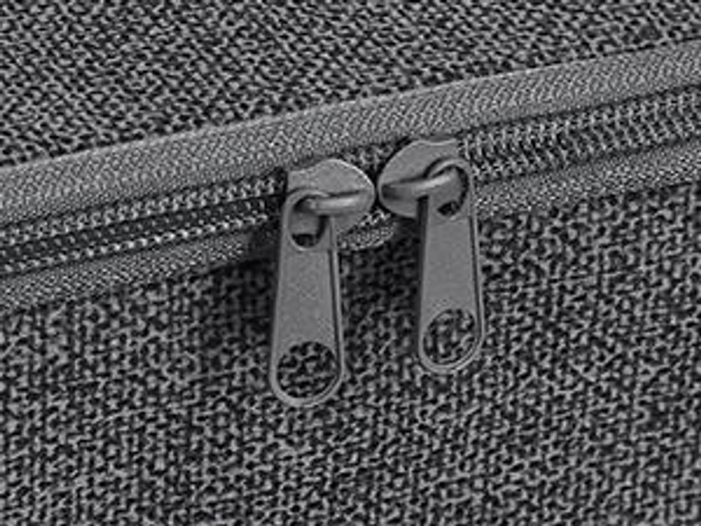SONGMICS Faltbare Aufbewahrungskisten mit Griffen, 6er Set, Kleidung Organizer, Vliesstoff, 50 x 30 x 30 cm, grau