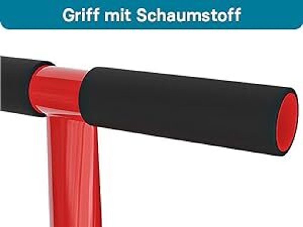 Wiltec Bodenverdichter 11,5 kg aus Stahl, 83 cm hoch, mit 20 x 20 cm Grundplatte und T-Griff zum Verdichten, Handstampfer Bodenstampfer für Gartenarbeit
