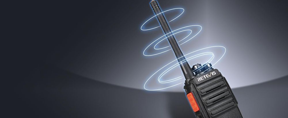 Retevis RT24 Plus, radios PMR sans licence avec casque et batterie rechargeable, pour les écoles, les supermarchés (10 pcs)