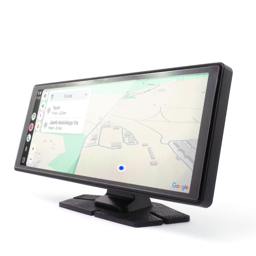 Stacja Multimedialna Rejstrator Android Apple Carplay DVR 4K 2 Kamery WiFi