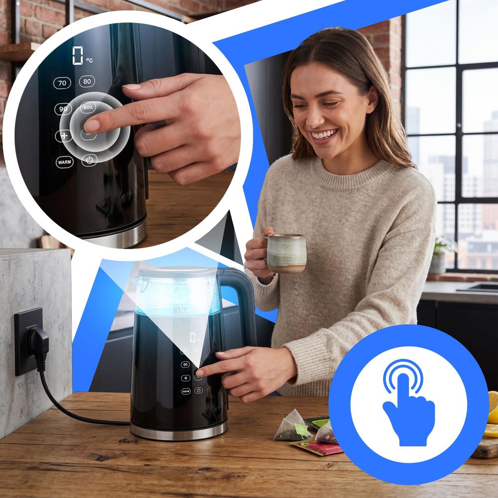 Warmhaltefunktion für mehrere Tassen