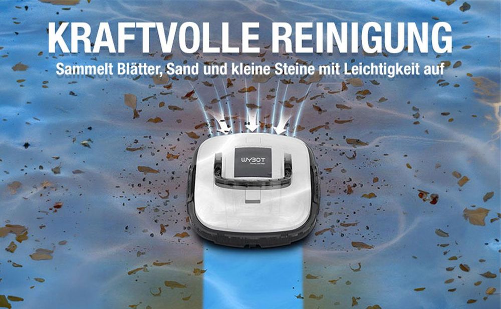 WYBOT Osprey 200 Max kabelloser Poolroboter Weiß Neu