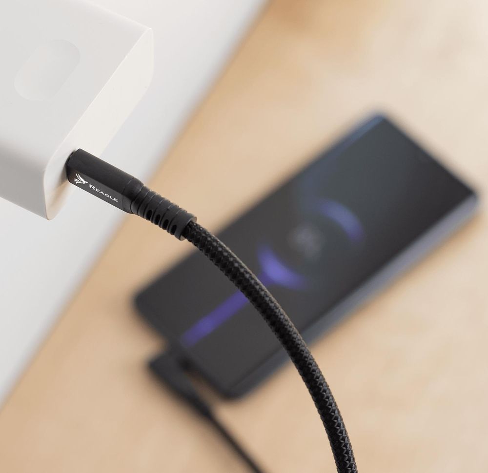 VR Link Kabel 5m Meta Quest 2 Oculus Quest SteamVR PC Brille USB C zu USB C Ladekabel 10Gbps abgewinkelt SuperSpeed USB 3.2 Nylon Reagle