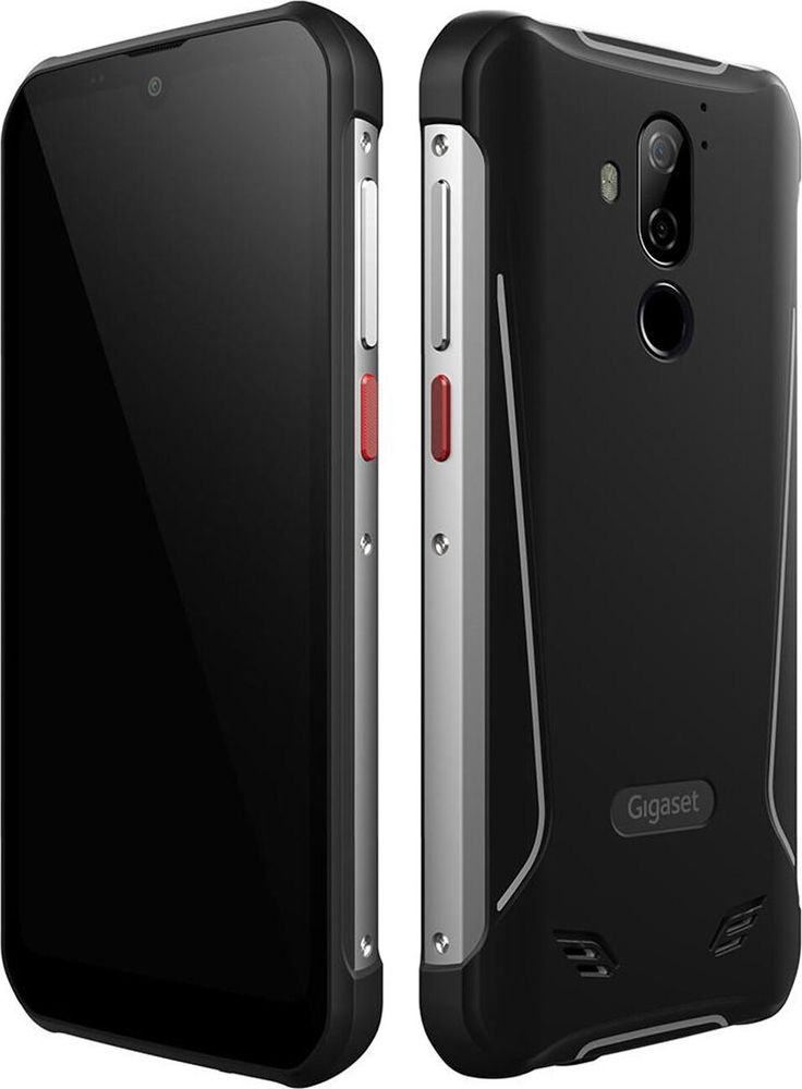 Gigaset GX290 plus, 15,5 cm (6.1"), 4 GB, 64 GB, 13 MP, Android 10, Schwarz, Silber