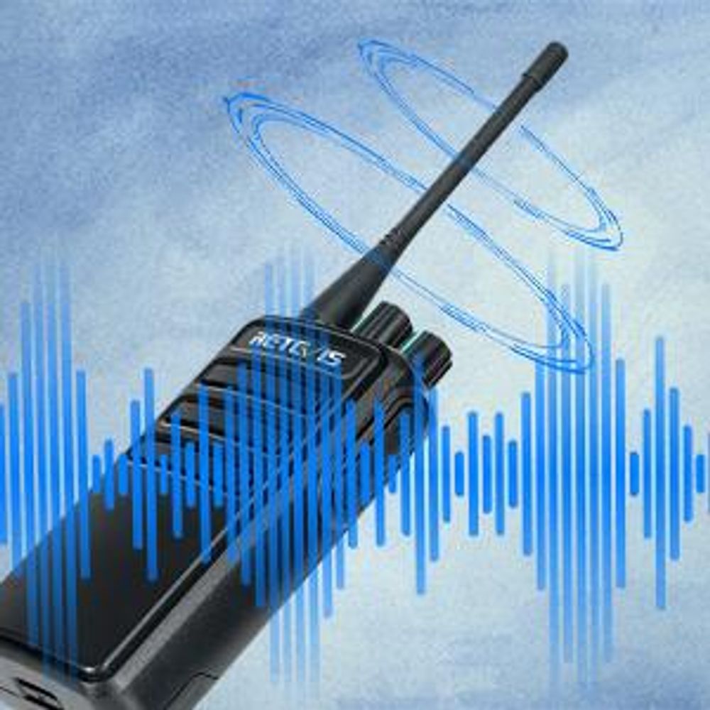 Retevis RB629 Funkgeräte mit Headset, PMR446 walkie talkie mit Drahtloser Klonfunktion, Notfallalarm, VOX, 1100mAh, für Schulen Sicherheit Camping