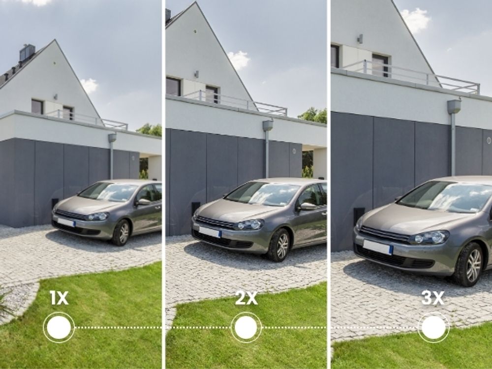 Reolink E1 Outdoor, 2K+ 5MP PTZ 2.4/5G WiFi Überwachungskamera Außen, Personen-/Fahrzeug-/Tiererkennung, Auto-Tracking, Zoom, Farbnachtsicht, Schwarz