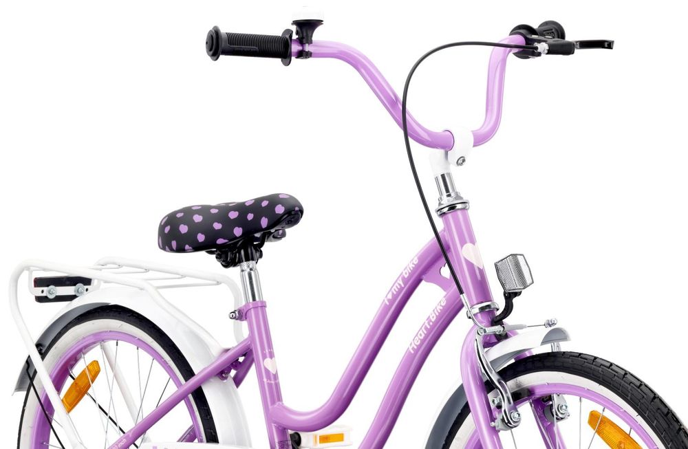 Detail riadidiel a prednej časti bicykla SUN BABY Heart Bike 20".