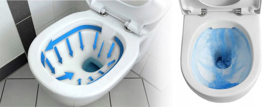 Spülrandloses Hänge-WC inkl. Slim WC Sitz mit Absenkatomatik und Schallschutzmatte, Schwarz aus Keramik | BADLAND ROLO