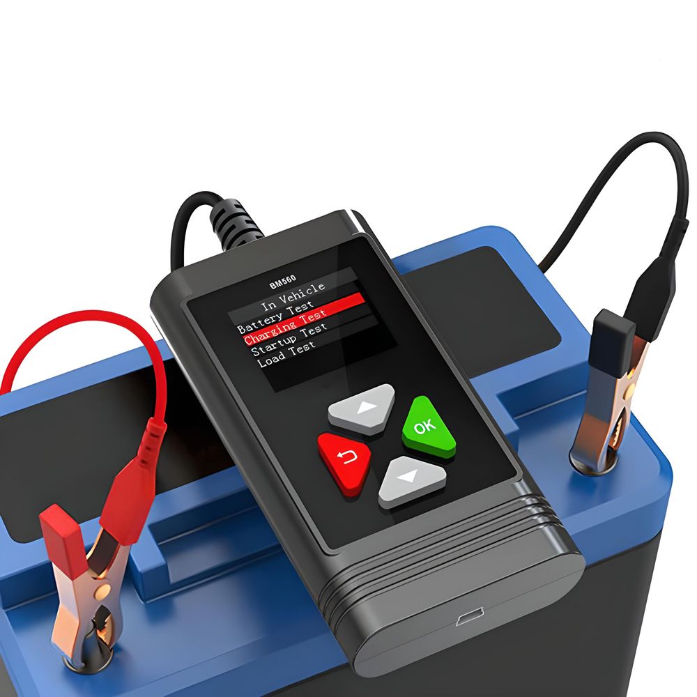 KFZ Batterietester mit LCD Display 5V 12V bis 20V Universal Knopfzellen Multifunktion Profi Akku Testgerät Battery Batteriekapazitätstester Reto