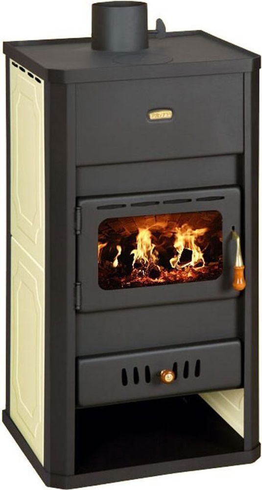 Wasserführender Kaminofen Holzofen Prity S3W13 5.1 + 9.9 kw EEK-A