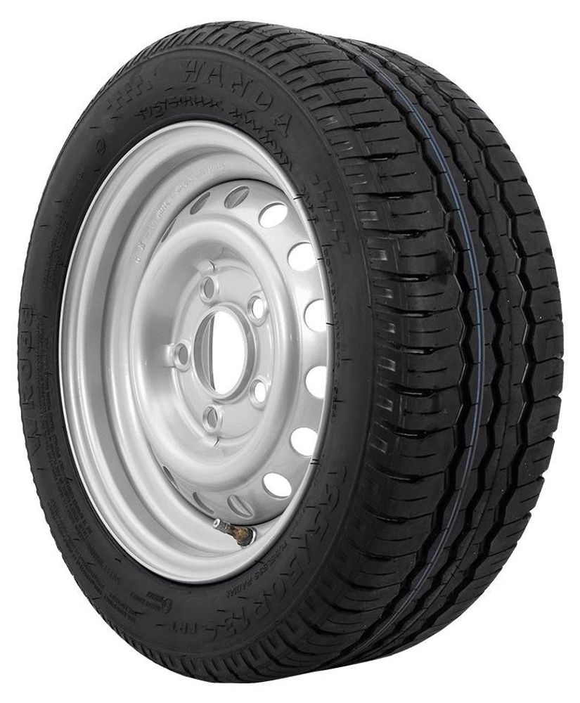 WANDA Anhänger Komplettrad 195/50 R13C 900 kg für schwere PKW-Anhänger