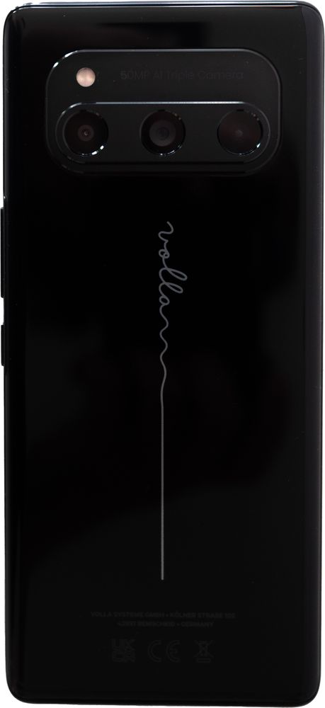 Volla Phone Quintus Android Smartphone mit Volla OS in schwarz