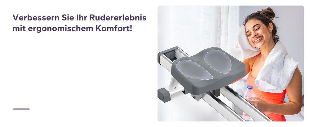 MERACH Leise Rudergerät für Zuhause – 16 Stufen Magnetisch Widerstand, Doppelschienen, App-Steuerung & Tablet-Halter, vertikal klappbar bis 158 kg