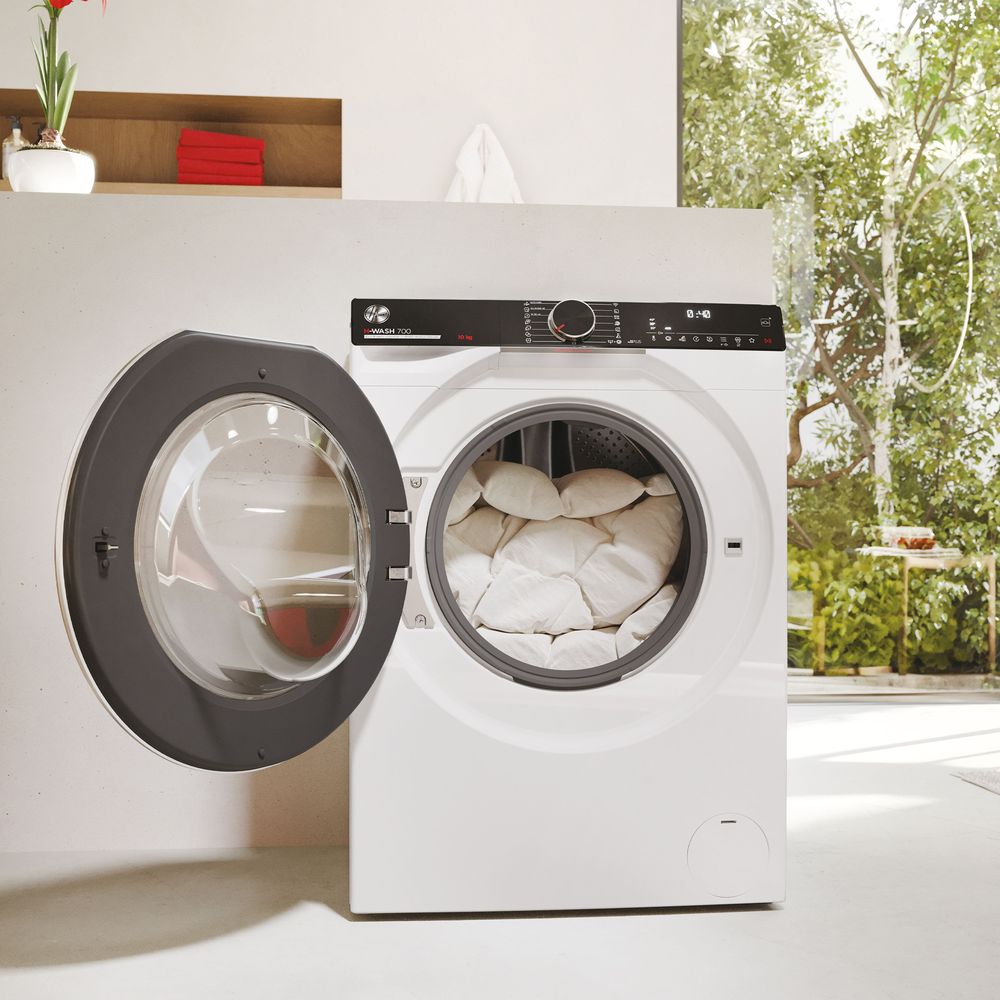 Hoover H7W 4105MBC-84 Waschmaschine10kg Knitterschutz Smarte Bedienung Eco Doser