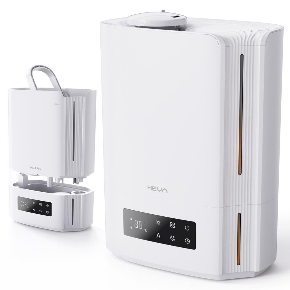 HEVA MILO Nawilżacz powietrza ultradźwiękowy 360° Aromaterapia Timer Biały