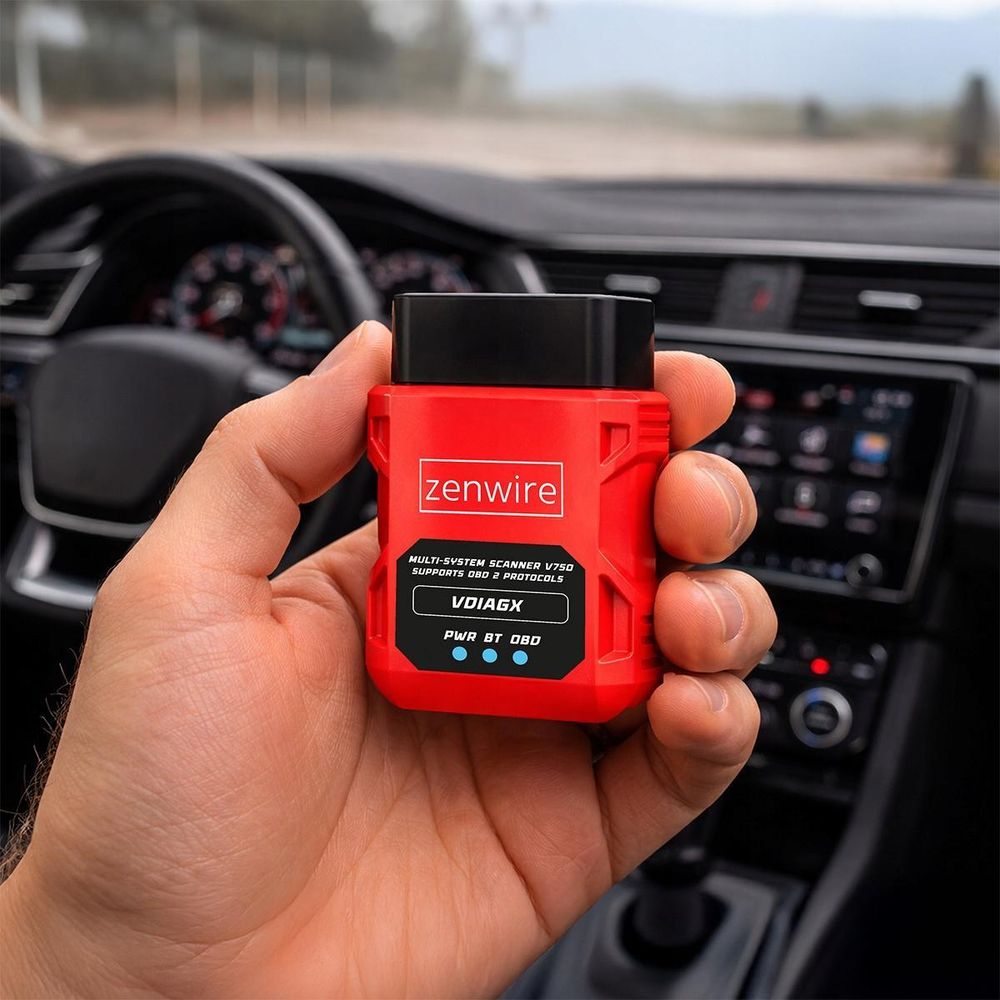 Interfaccia diagnostica - OBD2 Bluetooth - VDiagX V016 - Check Engine - Android iOS Windows