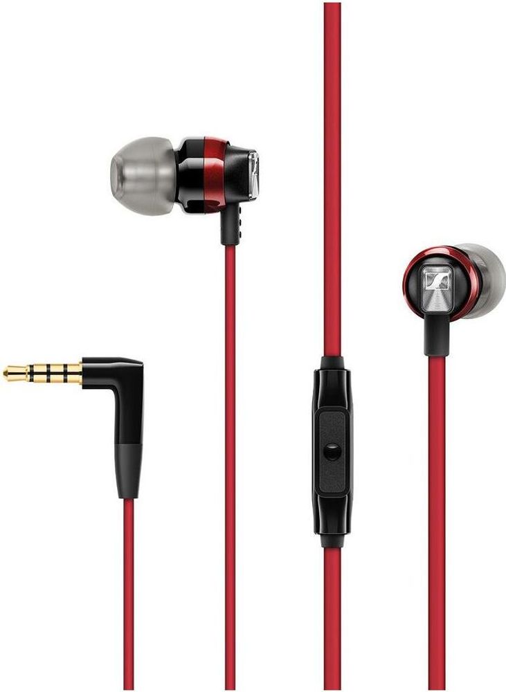 Sennheiser CX 300S in Ear corded Headset, red