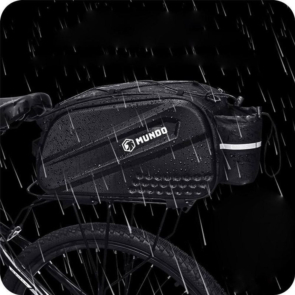 MUNDO® Torba Na Bagażnik Rowerowy 12 L- Torba Sakwa Rowerowa Na Bagażnik Rower