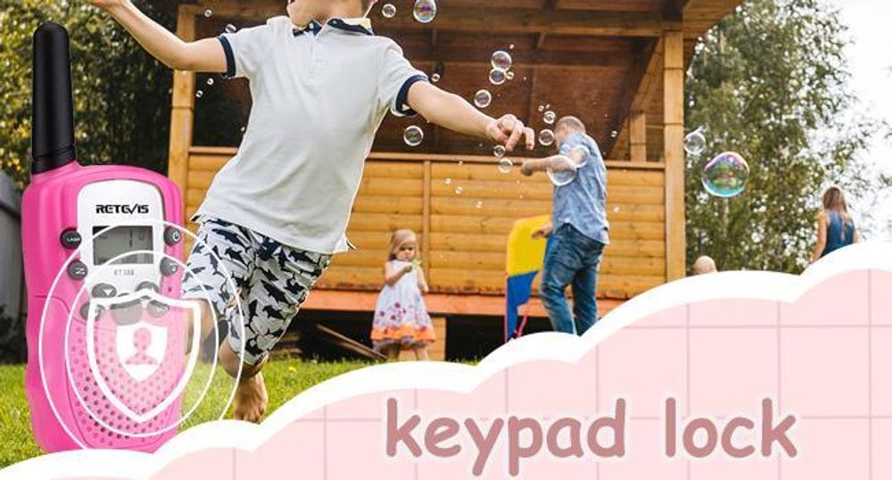 Retevis RT388 Vysílačky Walkie Talkie, dárek pro děti od 4 do 12 let, se svítilnou VOX, DCS/CTCSS, vysílačka s dlouhým dosahem pro kempinkové hry