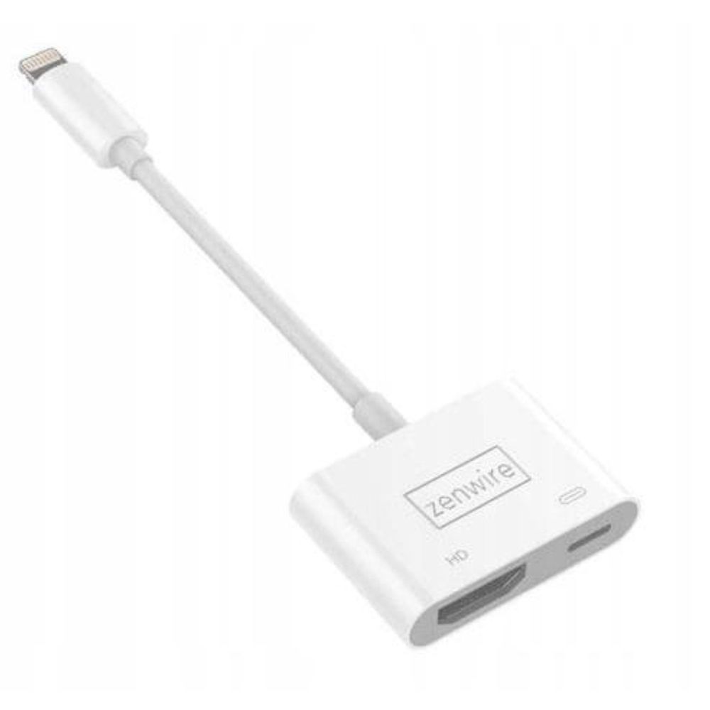 Adapter - AV Lightning auf HDMI - Full HD 1080p - für Apple - iPhone iPad - Audio und Video Adapter