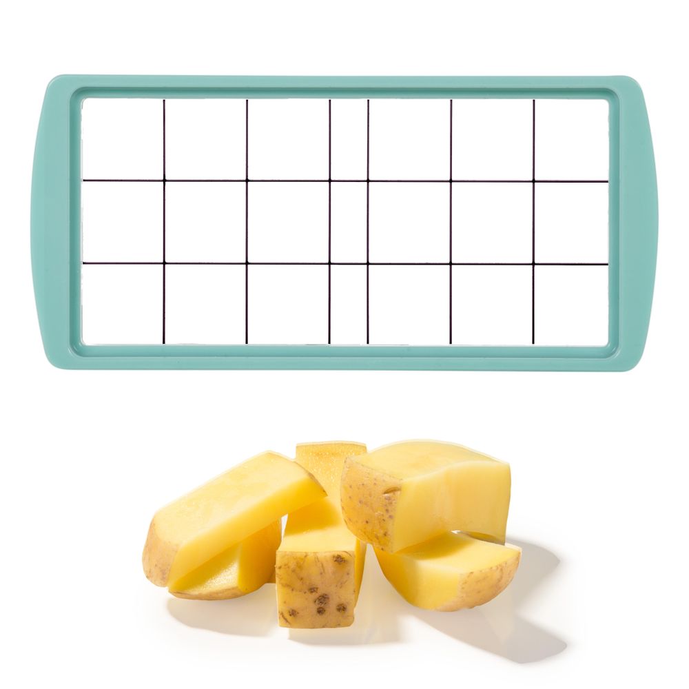 Genius Nicer Dicer Fusion Smart Set 16 Teile - Gemüseschneider & Spiralschneider zum Gemüse schneiden mit Twist, Slicer, Julietti aus TV-Werbung