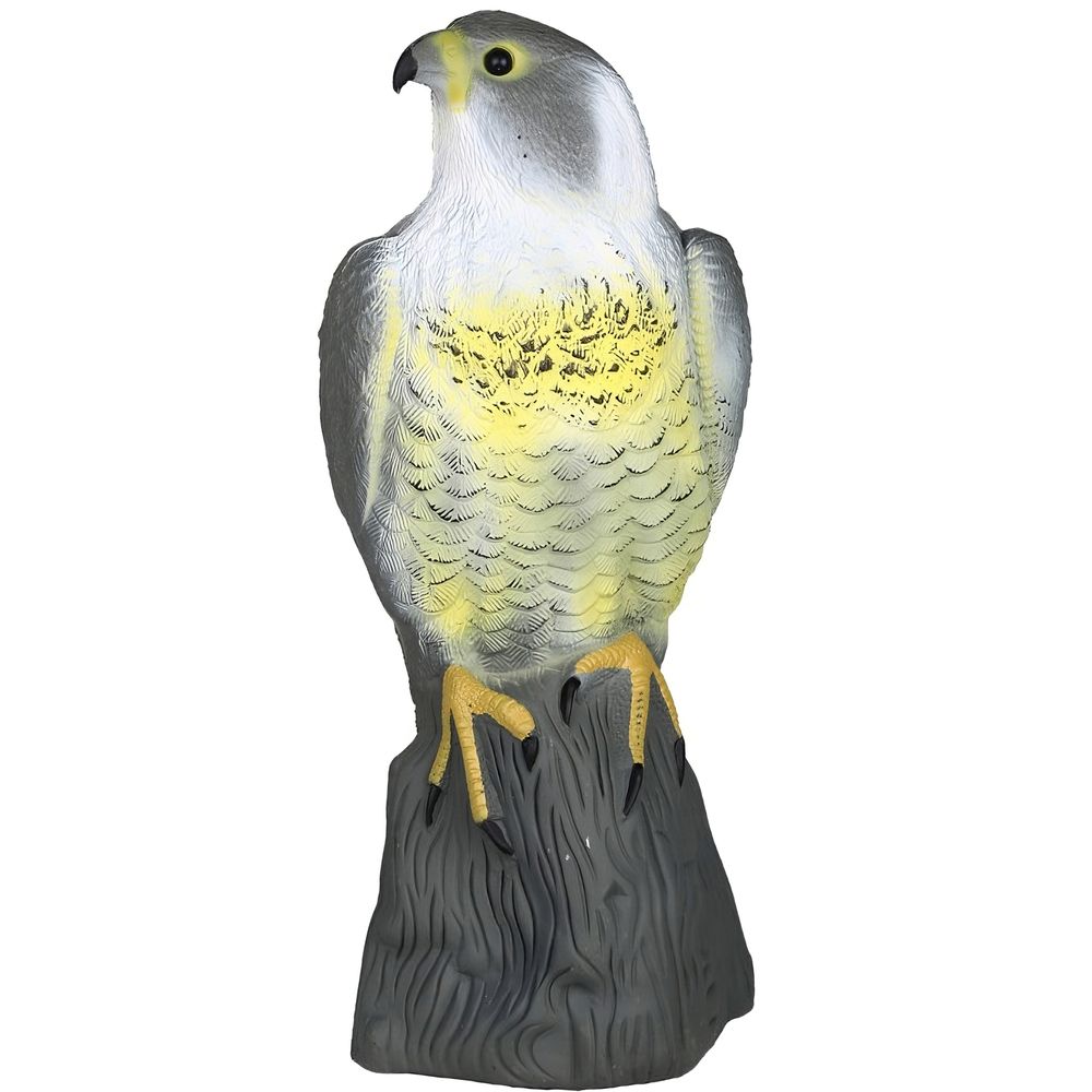 Vogelschreck Vogelabwehr Naturgetreuer Lebensgroß Falke Atrappe Fliegender Greifvogel Vogelscheuche Raubvogel Vogel Taubenabwehr Taubenschreck Retoo