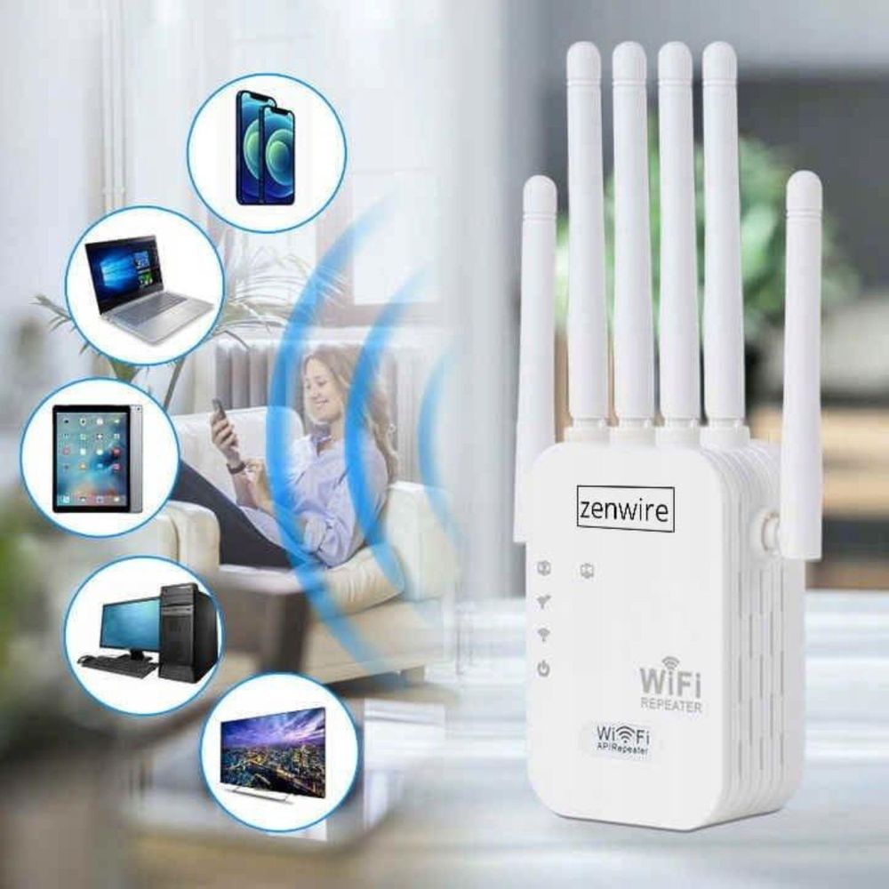Signalverstärker - WiFi-Repeater 5 - Außenbereich - Repeater Access Point - 1200 Mbit/s