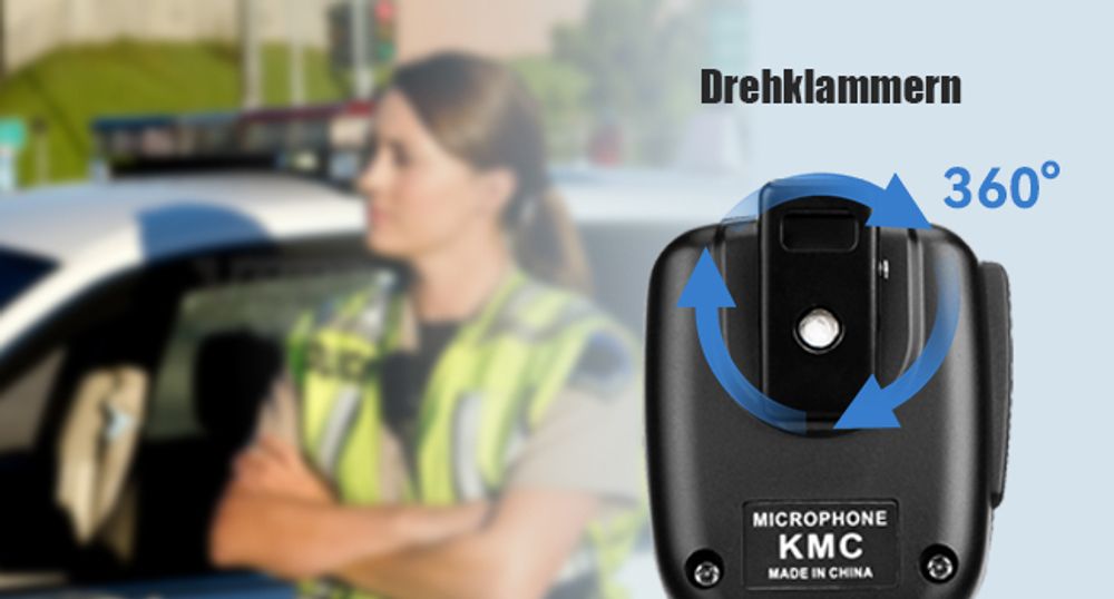 Retevis Funkgerät Lautsprecher Mikrofon 2 Pin Funkgeräte Profi Lautsprechermikrofon Kompatibel RT24 RT24V RT27 Für Jagd und Schießen(2 STK)