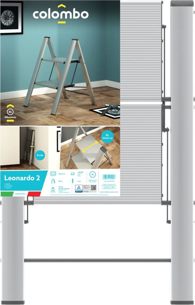 Colombo New Scal Leonardo 2, 62 cm, 150 kg, 4,6 kg, 500 mm, 73 cm, 50 cm