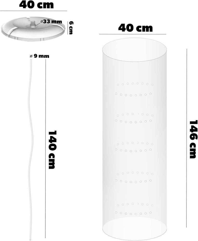 KADAX Abdeckplane "Urmatt", Schutzfolien für Tomaten, Tomatenreifehaube 146 cm