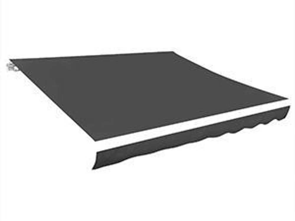 vidaXL Markisenbespannung Canvas Anthrazit 300x250 cm