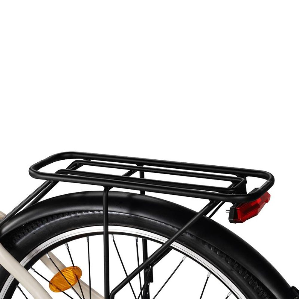 AVDL A32 elektrische stadsfiets 26 inch, 250 W, 36 V 12,8 Ah accu, Shimano 7 versnellingen, schijfremmen, lcd-display