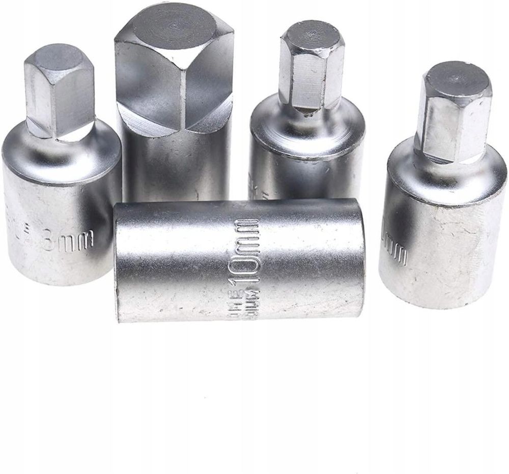 LUXTOM | Öldienstschlüssel-Satz, 21tlg, 3/8", Öldienst, Ölablassschrauben Set, Ölwannenschlüssel, Öldienstschlüssel, Ölwechsek