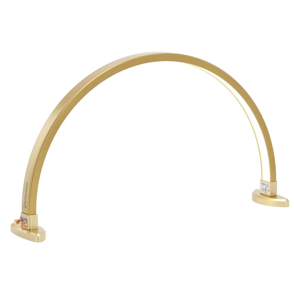 Lampe cosmétique LED ARCH Moon pour soins esthétiques, éclairage sans ombre, de table dorée