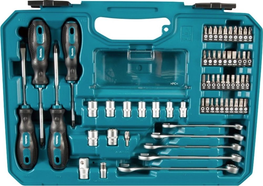 Makita E-08458 Werkzeugset 87tlg