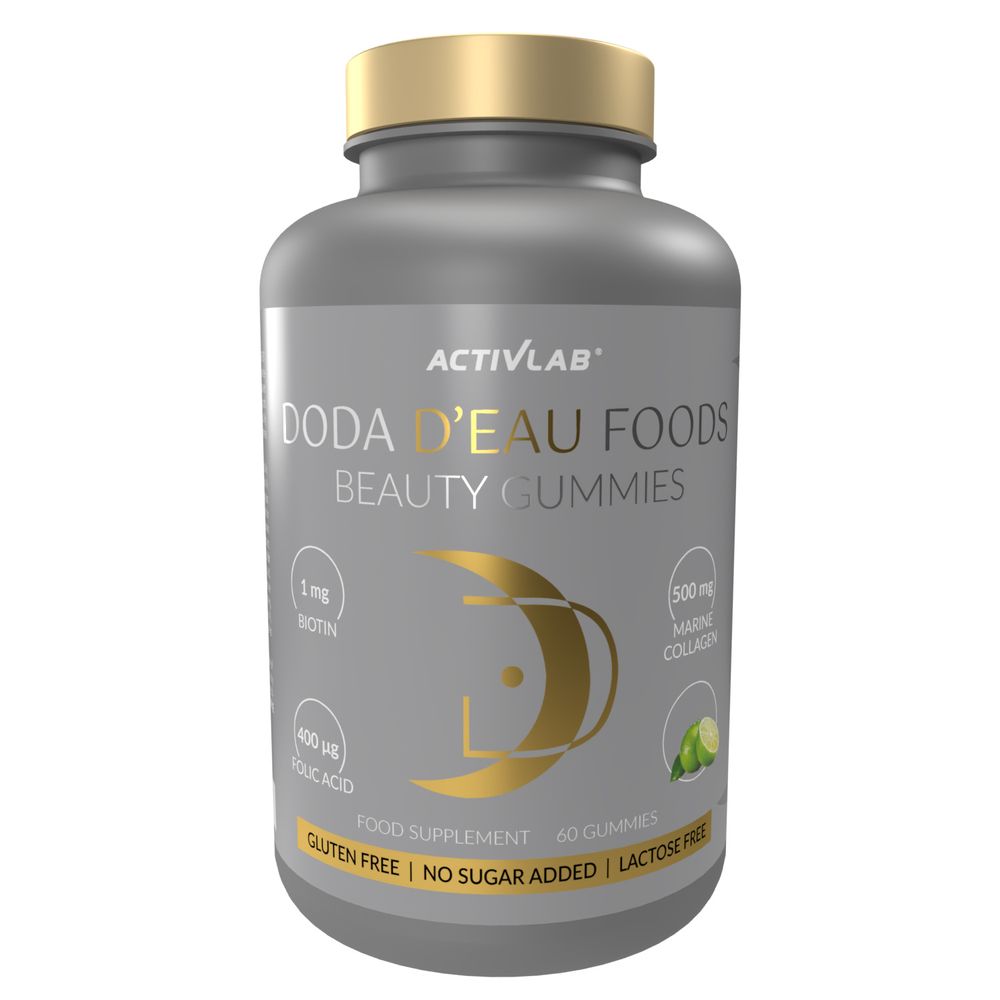 Beauty Gummies Activlab DODA D'EAU FOODS żelki z kolagenem i biotyną