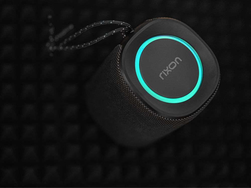 Rixon Spirit – 15W Bluetooth Lautsprecher, Tragbarer Kabelloser Lautsprecher IPX5 Wasserschutz, 18 h Akkulaufzeit, Bluetooth 5.3, TwinStream