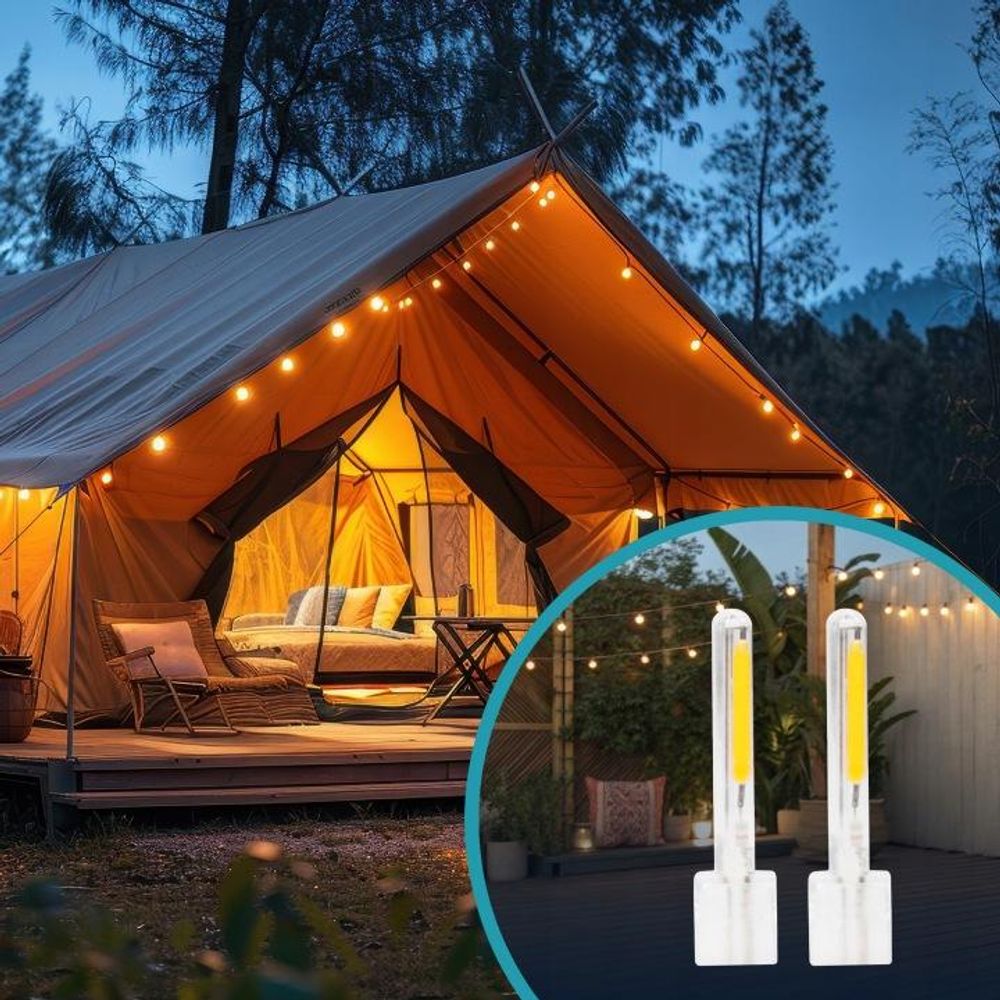 Forever Light LED Solar Lichterkette FLS-60 7,5?m 10?Glühbirnen