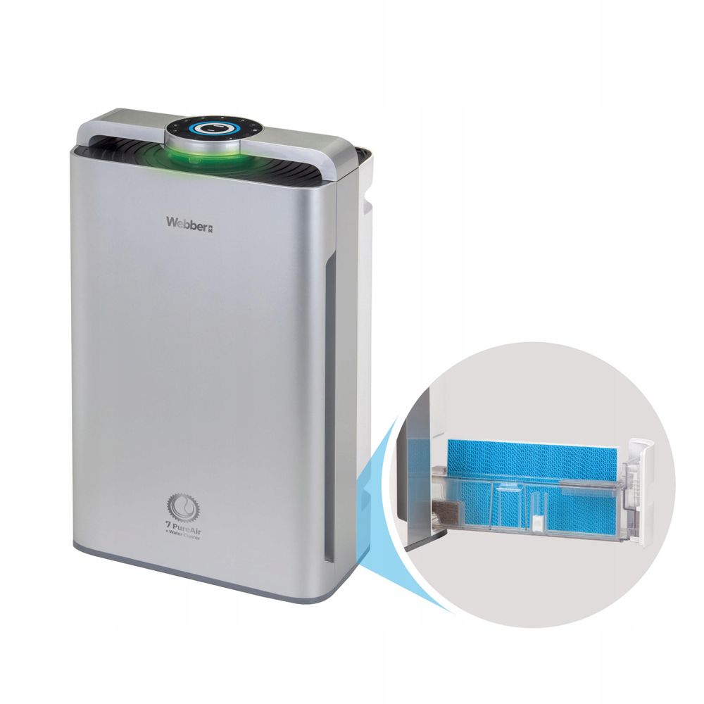 Webber AP9700 mit eingesetztem Wasserfilter