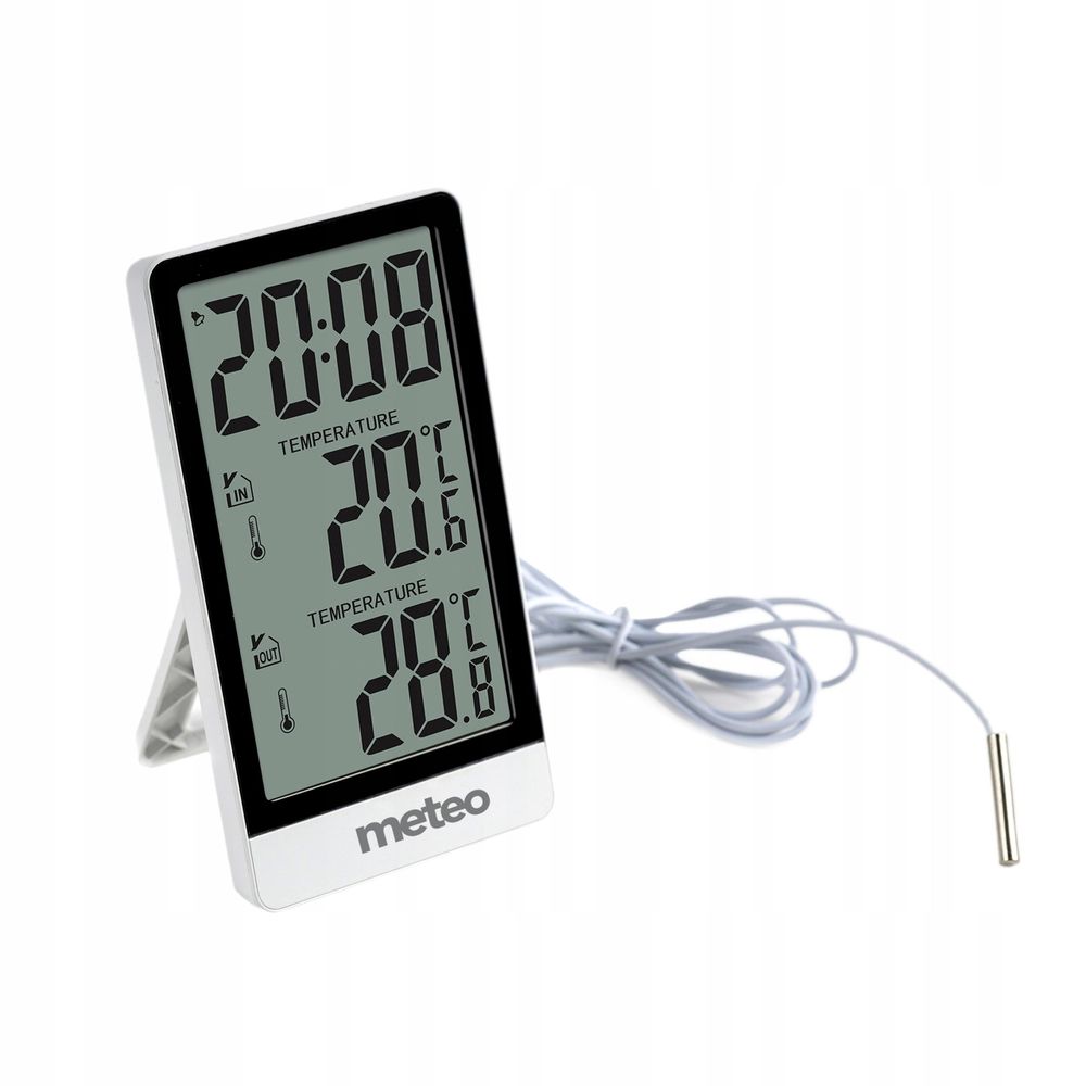 Gut lesbares Display des METEO SP111 Thermometers